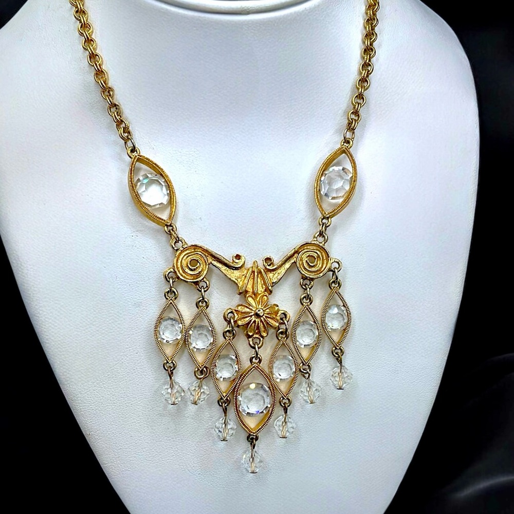 Rare Vintage Tortolani Art Nouveau Necklace